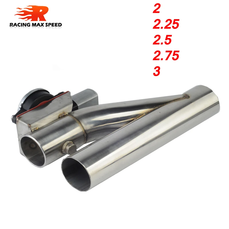 Universal Stainless Steel 2, 2.25, 2.5, 2.75, 3 "Dump Valve Electric Exhaust Pulling Out with Wireless Remote Control YYR