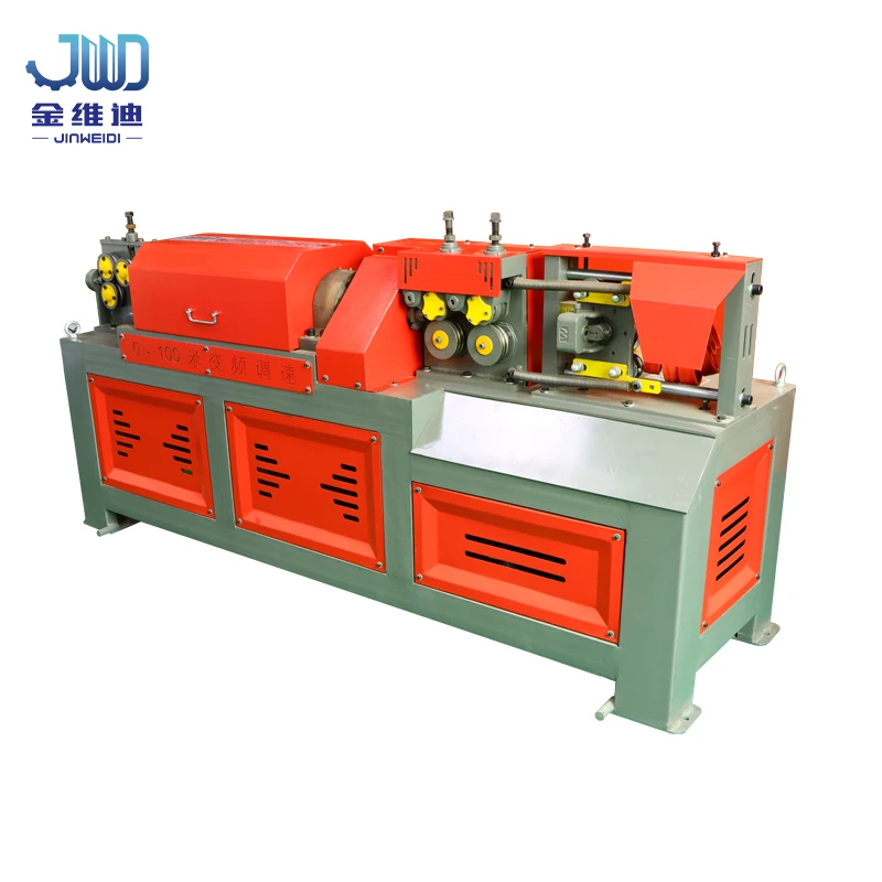 GT5-14B CNC Automatic Steel Bar Straightener Cutter Motor Core Frequency Control High-Speed Wire Straightening Machine