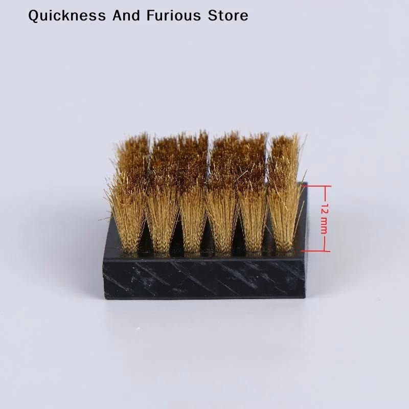 【T】Welding Tip Iron Cleaner with Cleaning Sponge Copper Wire Brush Soldering Filter Mesh Desoldering Nozzle for Soldering Irons