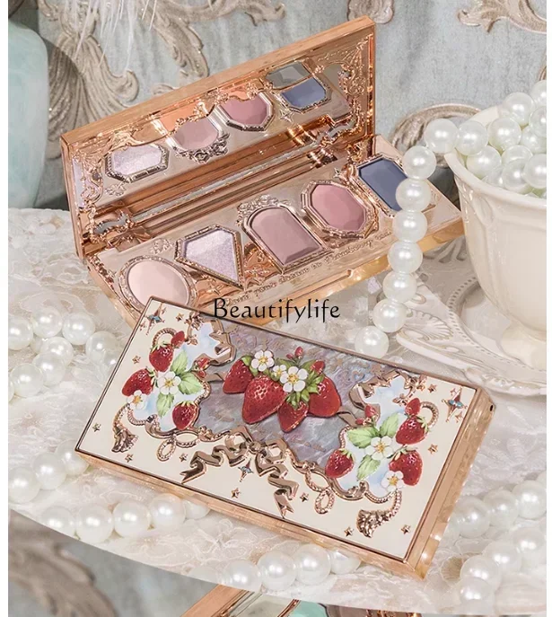 Flower Know Strawberry Rococo Eye Shadow Matte Shimmer Mashed Potatoes Delicate