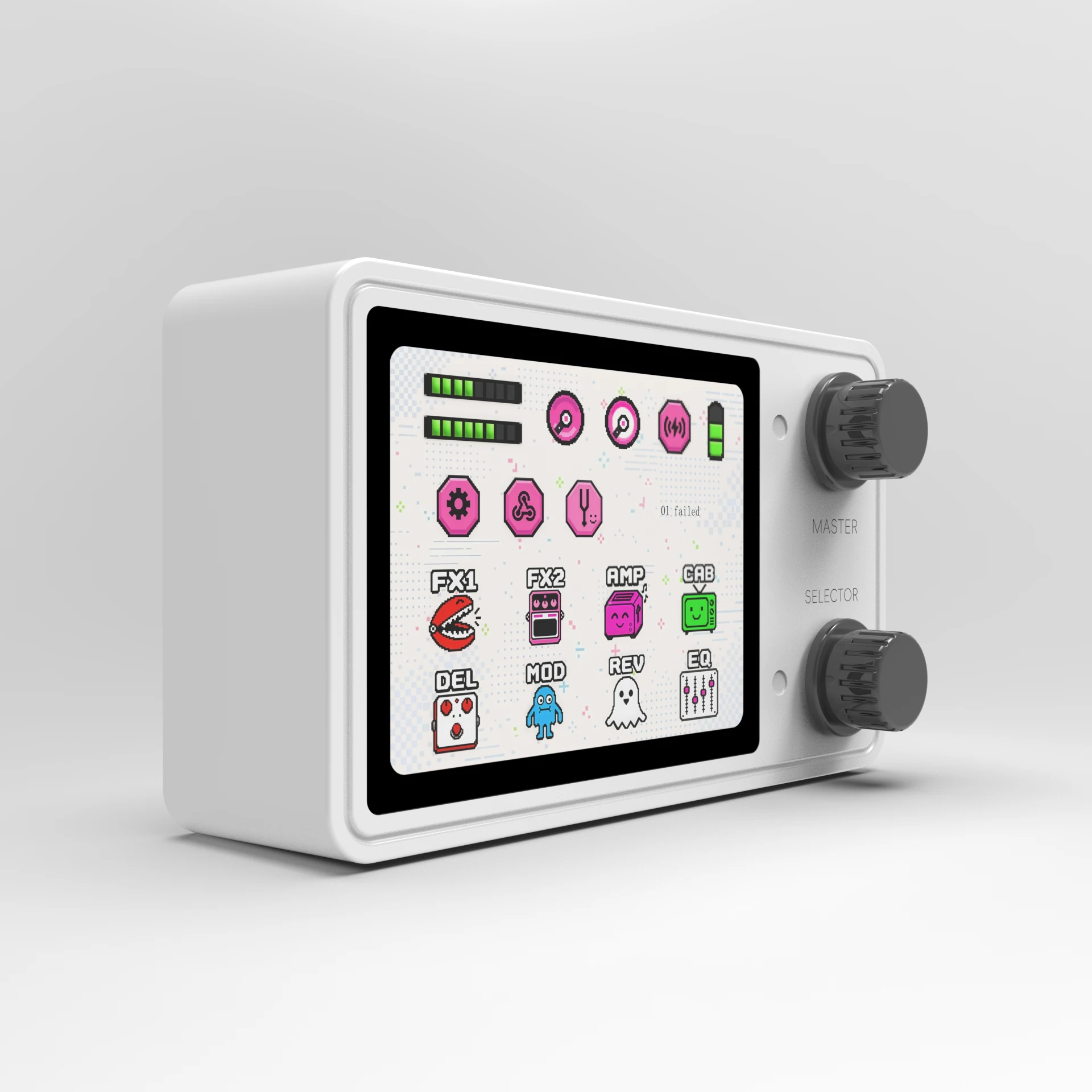 LIVTRA NANOCORE Multi-Function Guitar Pedal – 126g, 10H Battery, 2.4" Screen, 30 Amps+Cabs, NAM/IR, AI Drums image 6