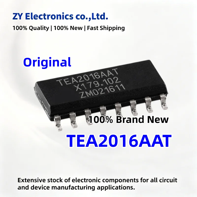 (5/10PCS) Original New TEA2016 TEA2016AAT TEA2016AAT/1J SOP-16 Digital controller chip