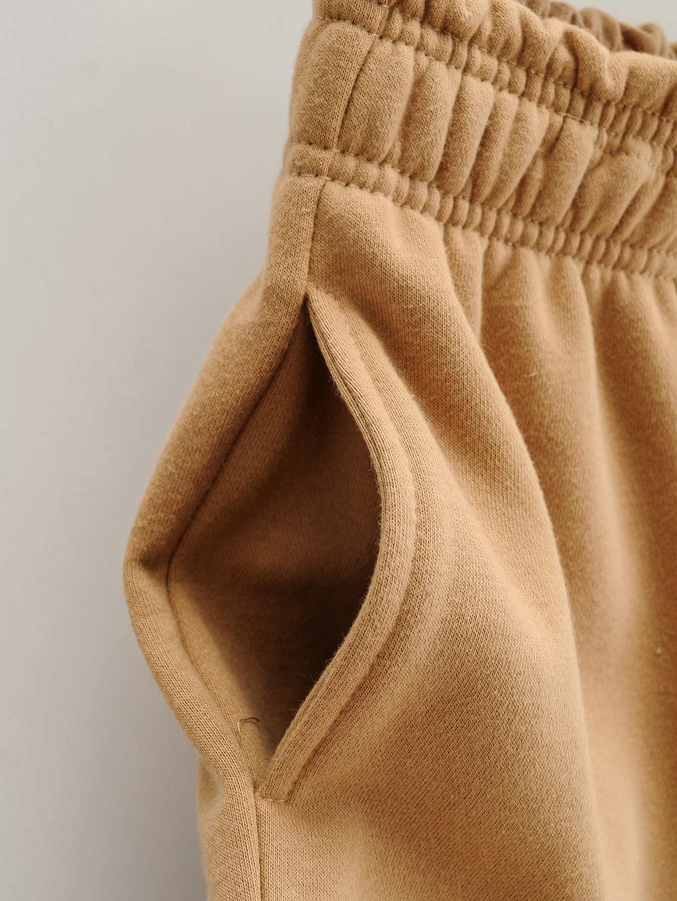 Taille haute confortable femmes Sport pantalon élastique automne hiver sarouel coton rue Sle pantalons longs avec kets