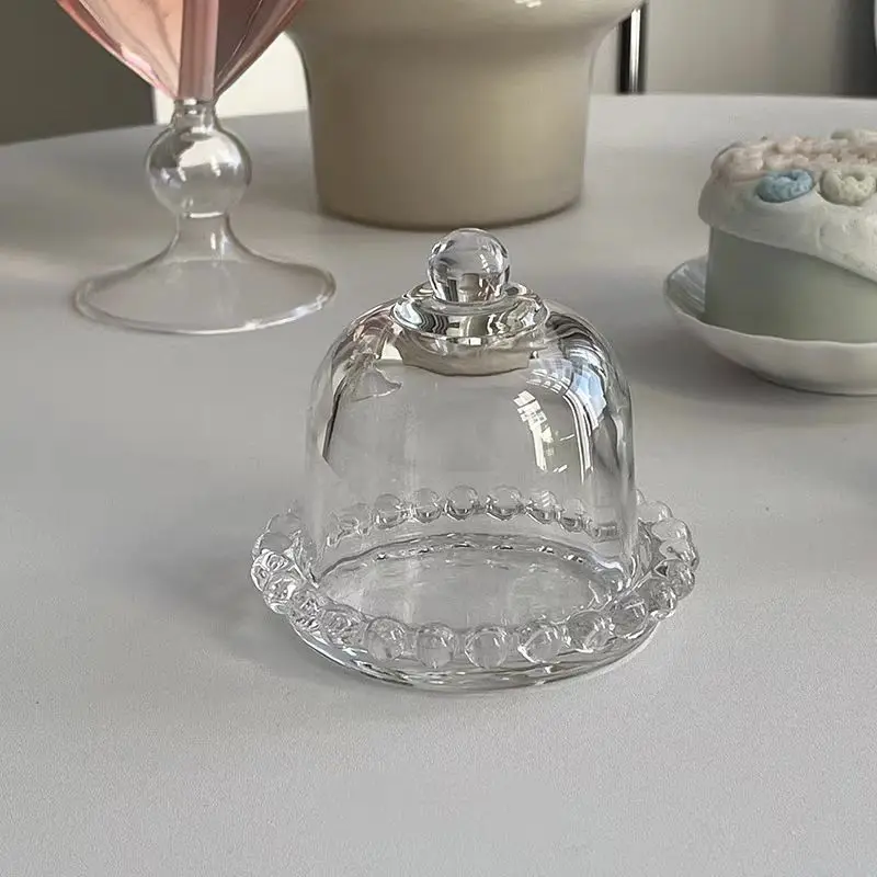 Korean InS-style jewelry display, creative decorative items, glass trays, jewelry, necklaces, storage plates, ring boxes