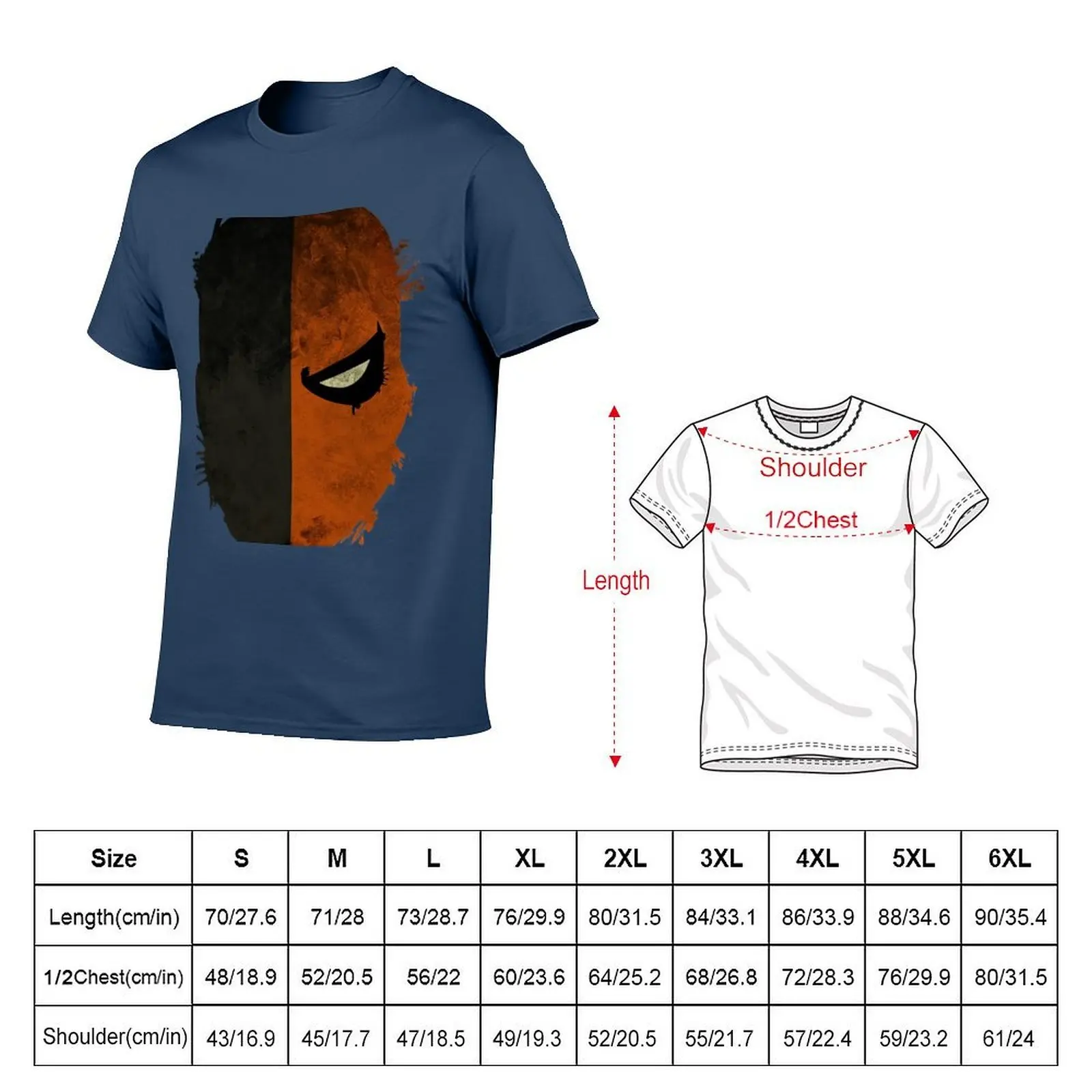 Deathstroke T-Shirt t shirts for man cotton soft funny t shirts cotton T-Shirt