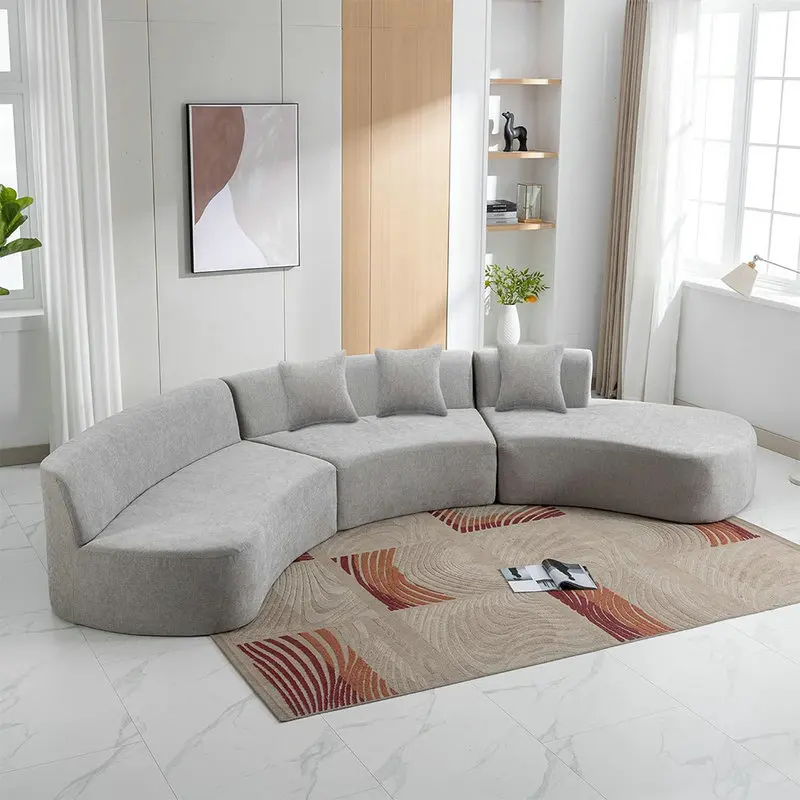￥#Custom Made Modern Living Room Compressed Sofa Modular Combination Compression Box Sofa