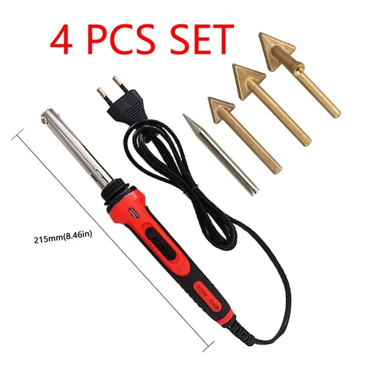 Y51A-100W Repair Plastic Soldering Iron For Car Bumper Home Leather Repair Welding Machine Tool EU Plug