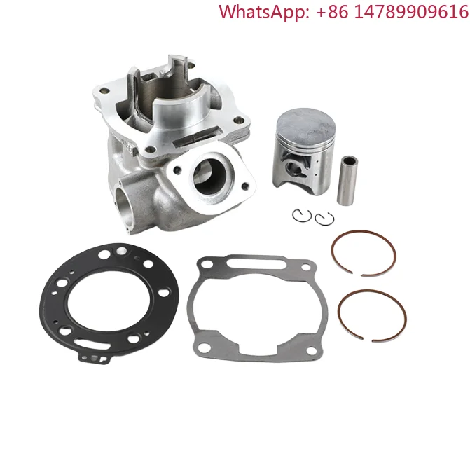 Engine Rebuild56mm 125CC DT125R TDR TZR125 Motorcycle Cylinder Heads Durable Engine Top End Replacement PartsTop End Kit