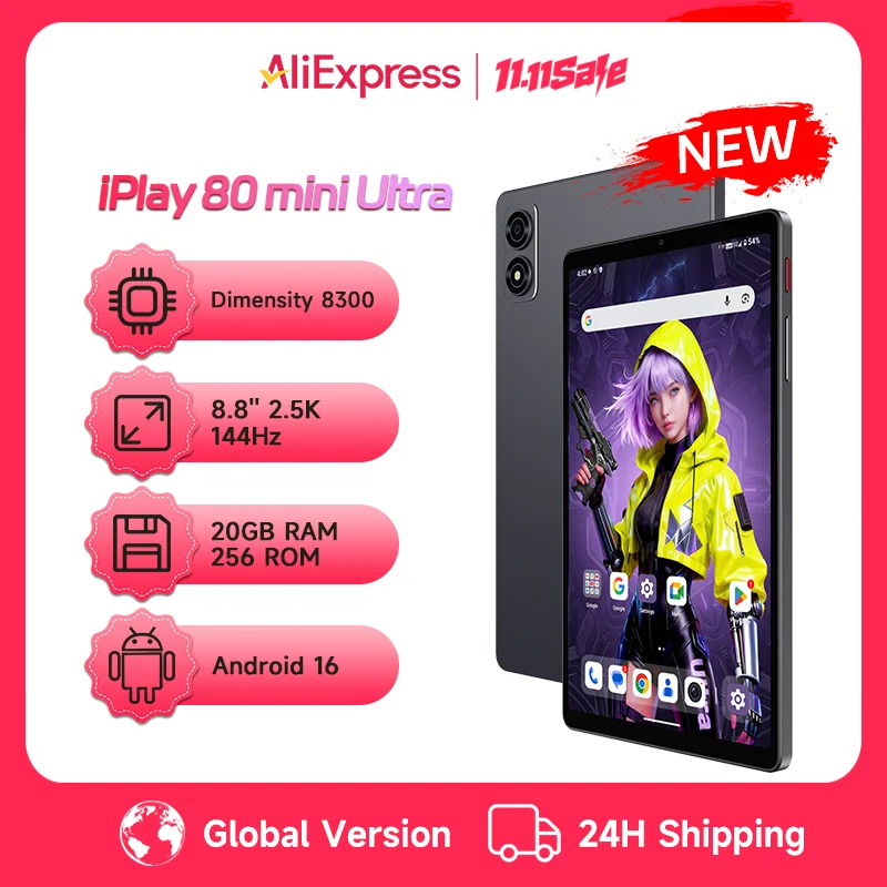 【¥43,200】ALLDOCUBE iPlay 80 mini Ultra タブレット 8.8インチ-アリエク特価アラート