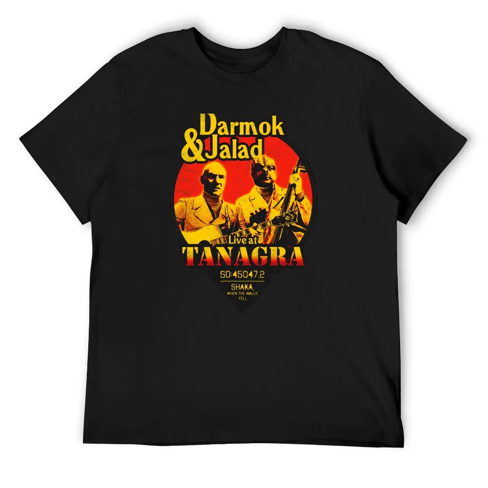 Darmok and Jalad at Tanagra T-Shirt anime t shirts street wear Men's clothing