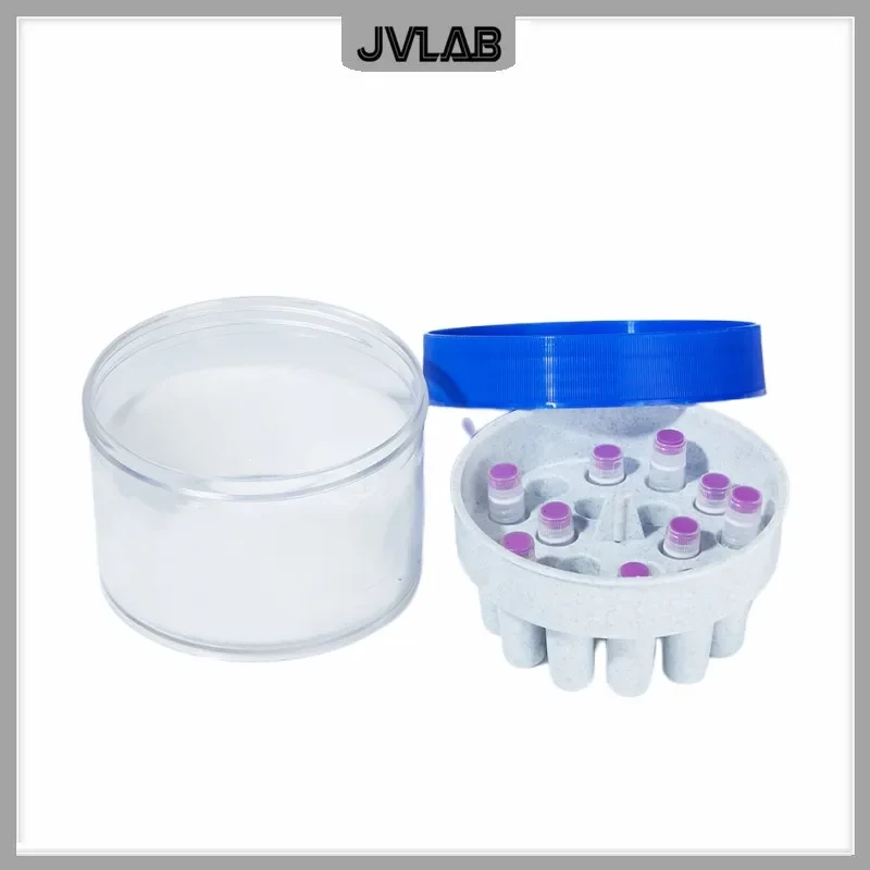 Cell Freezing Container Cryopreservation Procedure Gradient Cooling Box Cell Resuscitation Tool 2mL*18 Cooling Rate -1℃/min