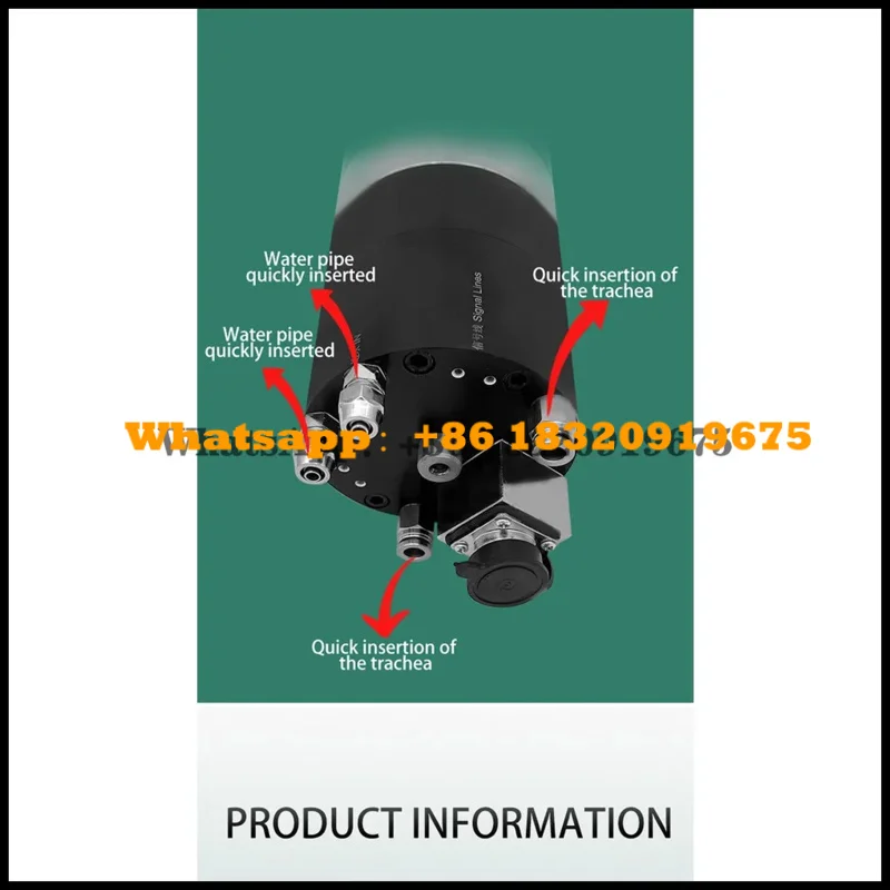 cyclmotion BT30 automatic tool change spindle water-cooled motor 3kw 3.5kw carved metal high-speed ceramic ball bearing