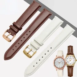 Women's Leather Watch Strap for Casio Retro Small Square Watch LTP-1391 1094q Student's Watch Band  Watchband