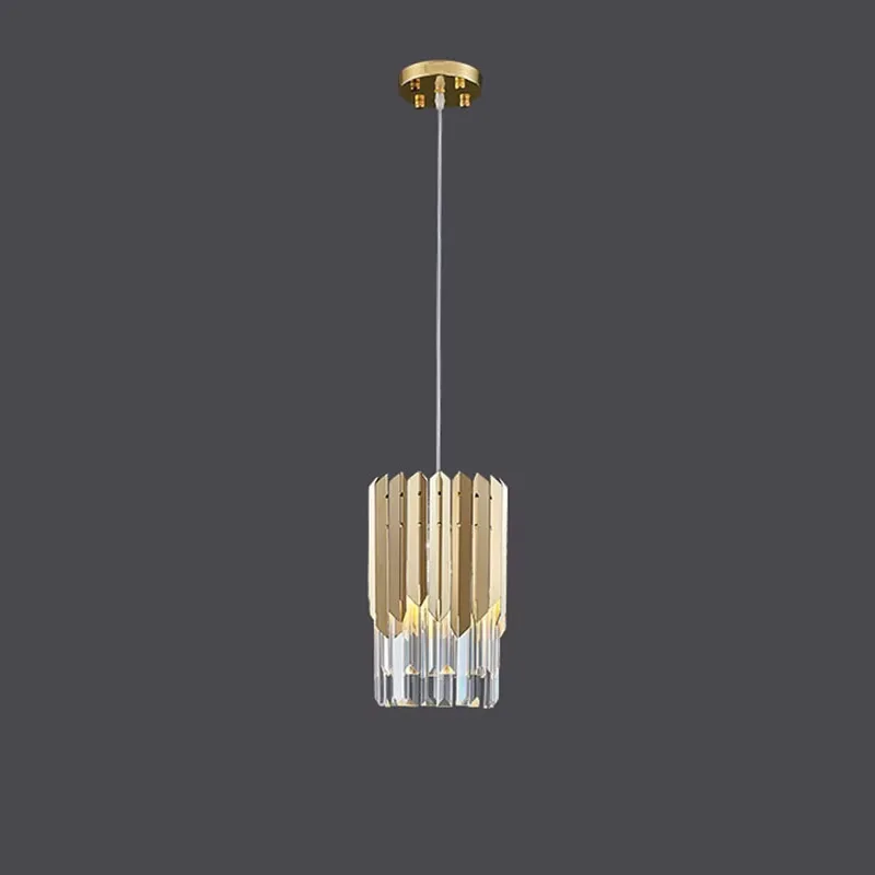 Nordic Modern Oval Round Crystal Ceiling Chandelier Restaurant Led Lights Luxury Bar Table Lamp Bedroom Living Room Fixtures