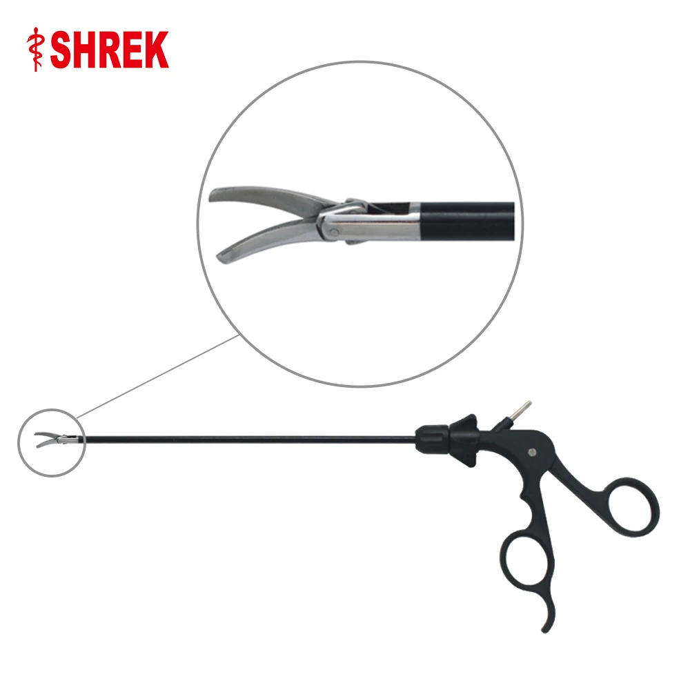 Laparoscopic Instruments Wholesale Price 5x330mm Bipolar Laparoscopic Scissors From China Medical     Accessories
