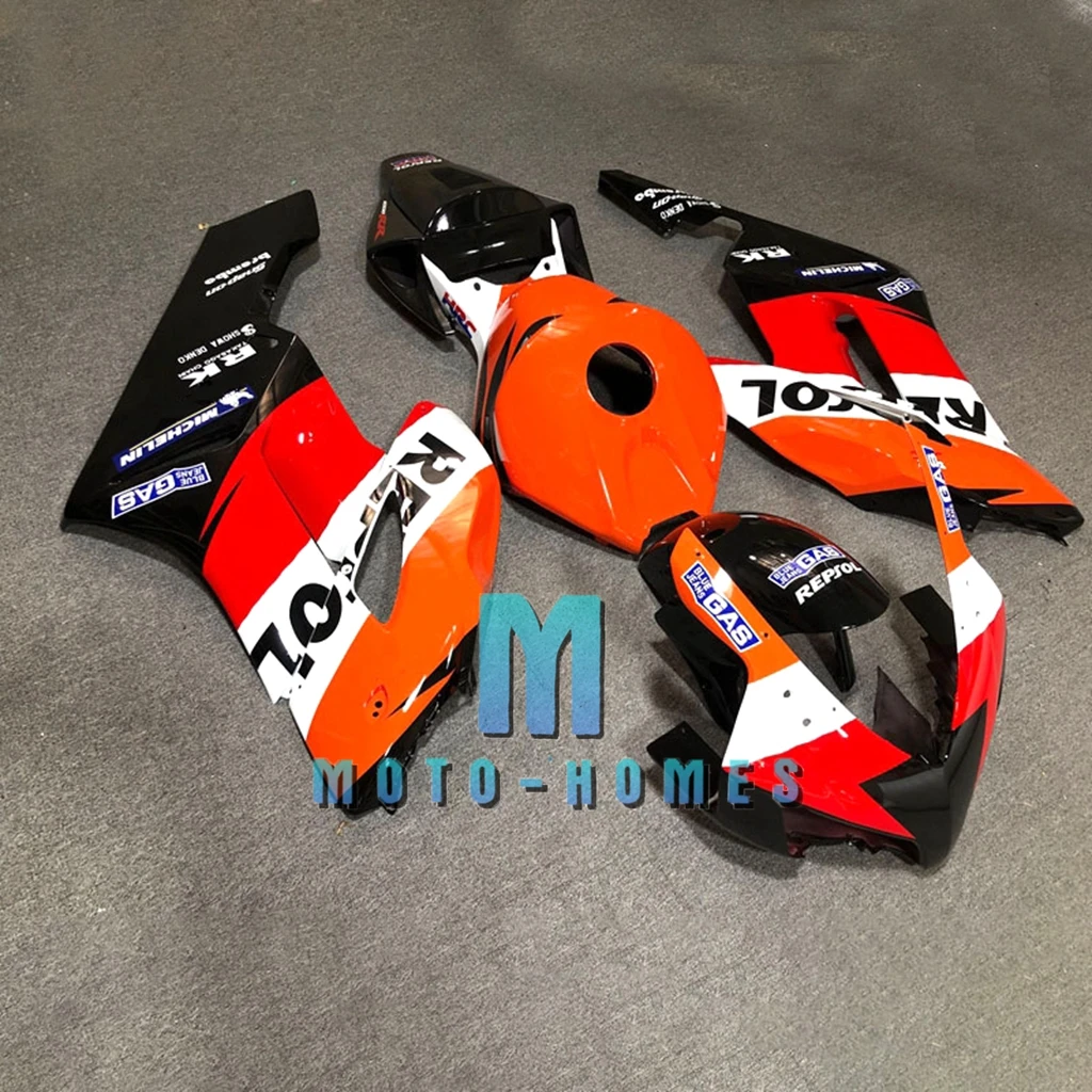 Free Custom Motorcycle Fairing Kits for HONDA CBR1000RR 2004 2005 CBR 1000RR 04 05 100% Injection Body Rebuild Fairings Repsol