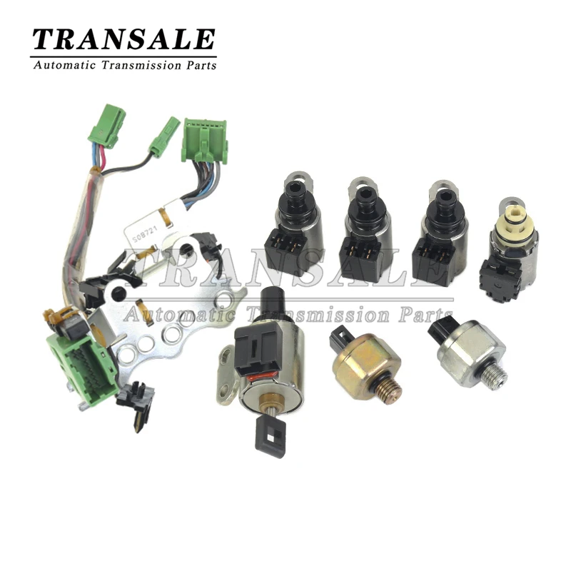 7Pcs CVT Solenoid Kit JF011E RE0F10A Auto Parts For Jeep Patriot Mitsubishi Lancer Renault Nissan Dodge 2007 Onwards