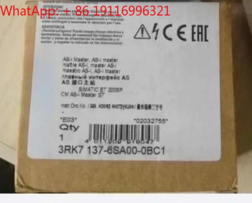 ET200SP Communication Module 3RK7137-6SA00-0BC1, Model 3RK7 137-6SAOO-OBC1