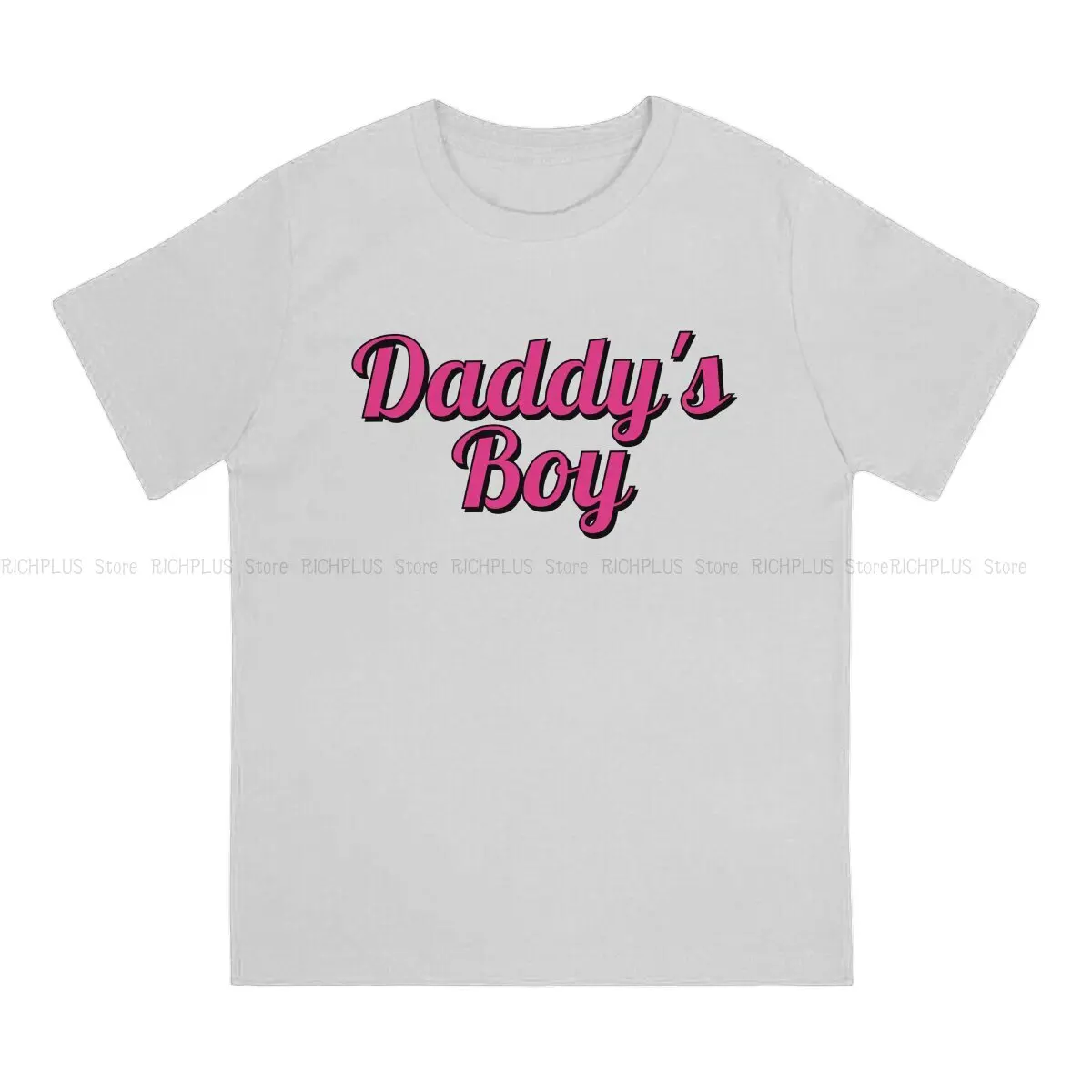 Daddy's Boy TShirt For Men BDSM Clothing Fashion Polyester T Shirt Soft