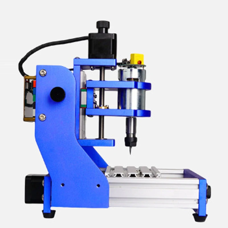 المعادن CNC البسيطة 1310 برو راوتر تجميعها حزمة مربع السكك الحديدية كامل الإطار المعدني سطح المكتب النقش Pcb آلة طحن مع رأس الليزر