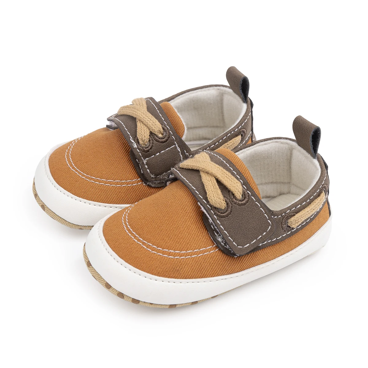 Newborn Baby Shoes Unisex Classic Canvas Casual Sneakers Fashion Versatile Sports Style Toddler Cotton Sole Comfortable Shoes