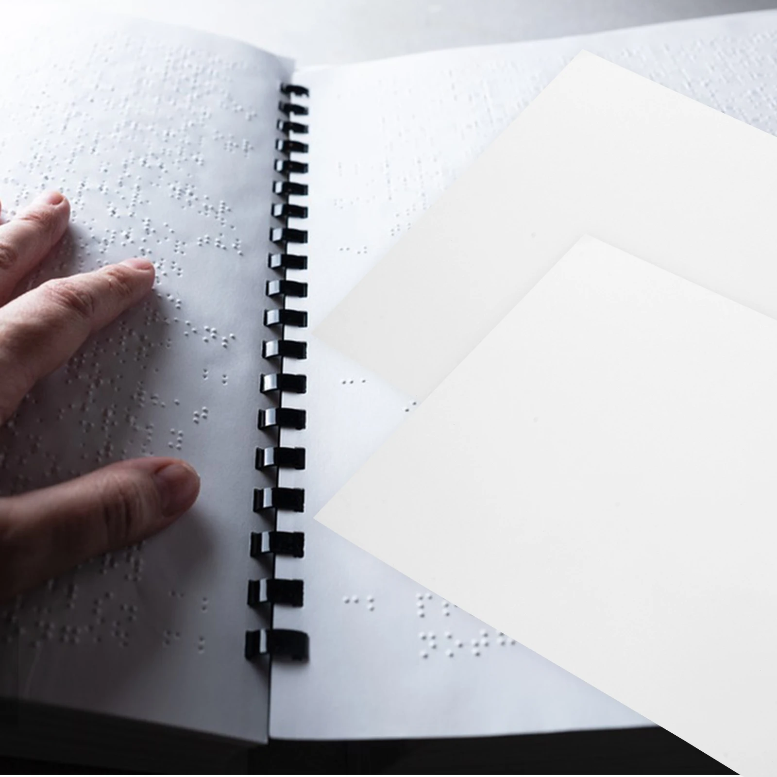 

20 шт. бумага Braille для письма для школы, рукописная бумага, принадлежности для тарелок, пустая