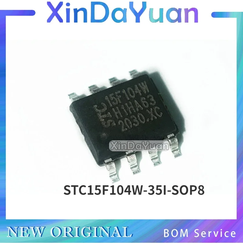 10 pcs 15F104W STC15F104W-35I SOP-8  Single Chip Microcomputer Chip