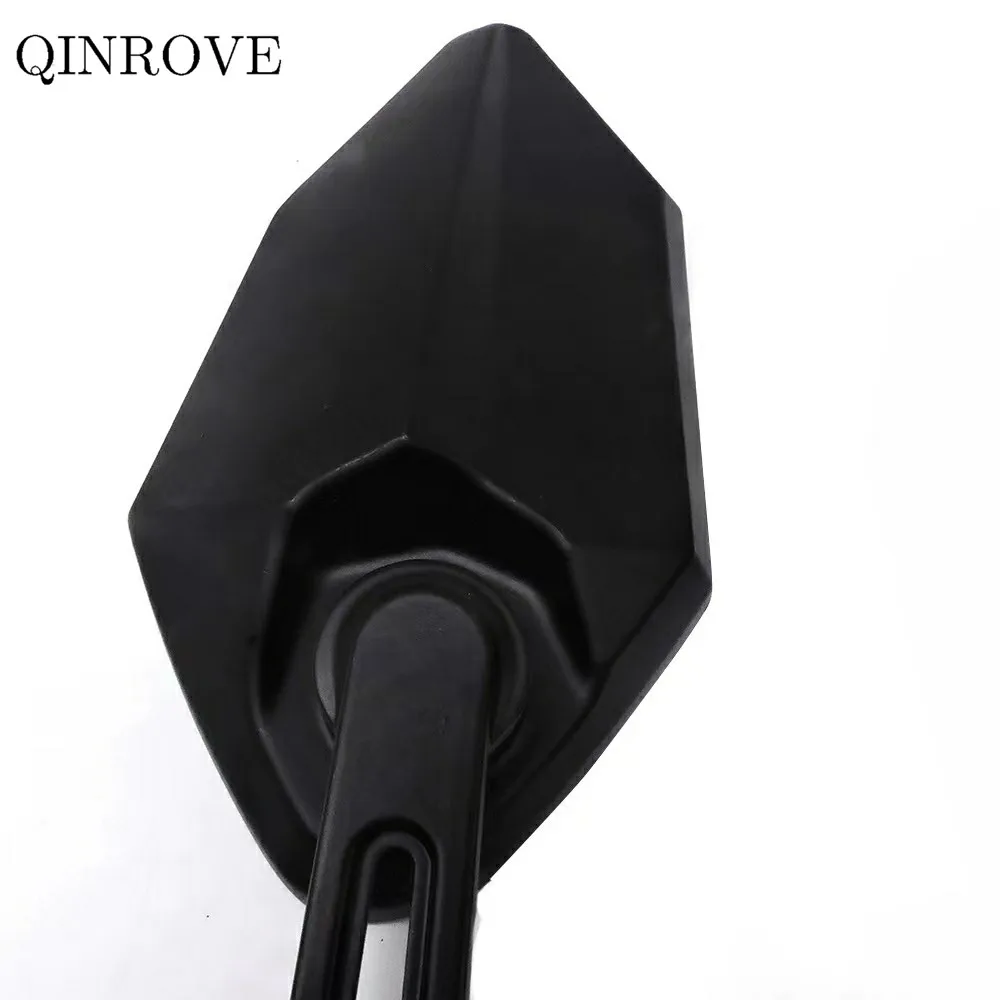 Motorcycle Rearview Mirror 8 10MM Aluminum Alloy ABS Side Mirror Universal For CFMOTO 250NK 450NK SYM Bajaj Dominar Pulsar NS200