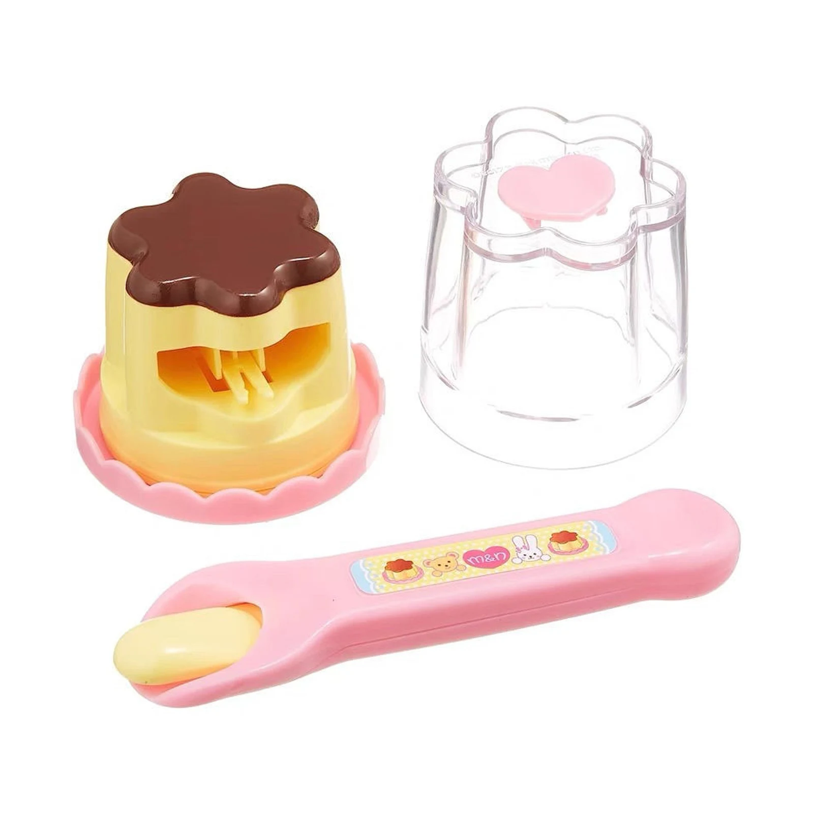 Aardbeienpudding Voederspeelgoed Speelset Waterdicht Doe alsof Keuken Dessert Speelset Speelgoed Speelvoedsel Aardbeienpudding voor verjaardag