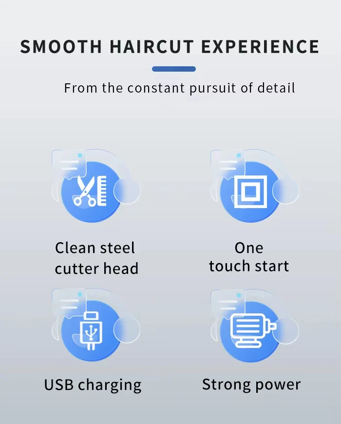 Kemei KM-PG809A KM-PG232 LCD USB Charging Hair Clipper Adjustable Professional Cutting Machine KM-3382 Shaver Trimmer For Men