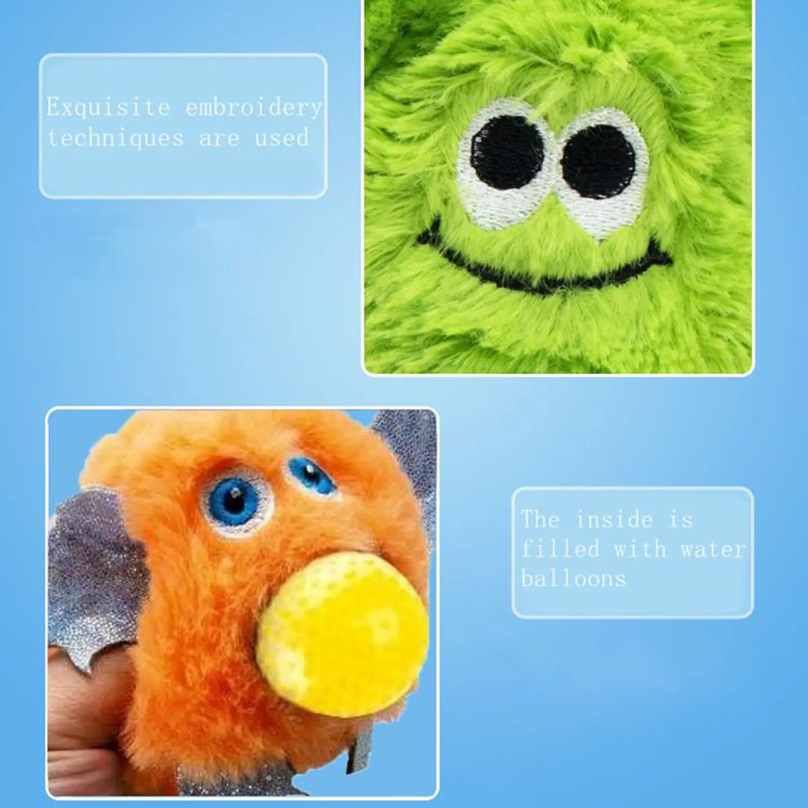 Plush Pinch Toy Creative Stress Relief Toy Grape Ball Pinch Unique Gift