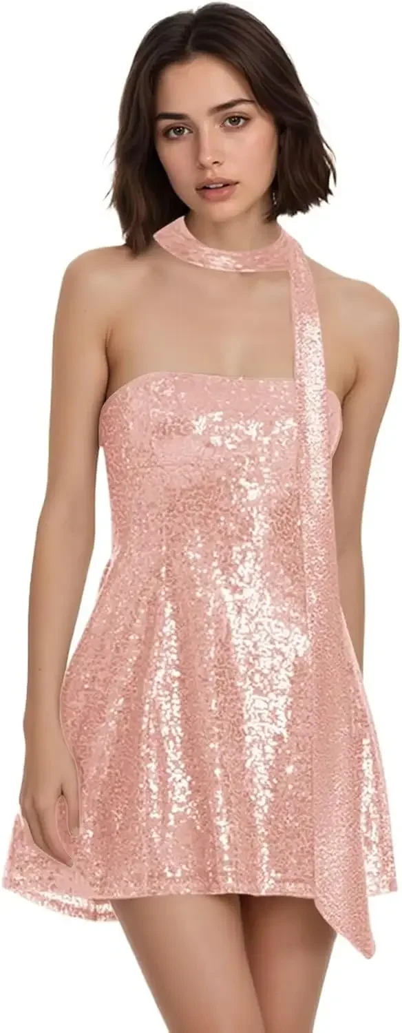 vestidos-de-fiesta-con-lentejuelas-corse-brillante-para-adolescentes-minivestido-sin-tirantes-vestidos-de-fiesta-con-lazo-corto-y-bufanda-vestido-de-cumpleanos-para-mujer