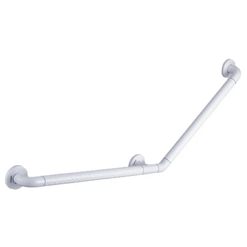 Bathroom Toilet Safety Handle, Stainless Steel Base Nylon Handrail, Non-slip Barrier-free Support for The Elderly Bathing