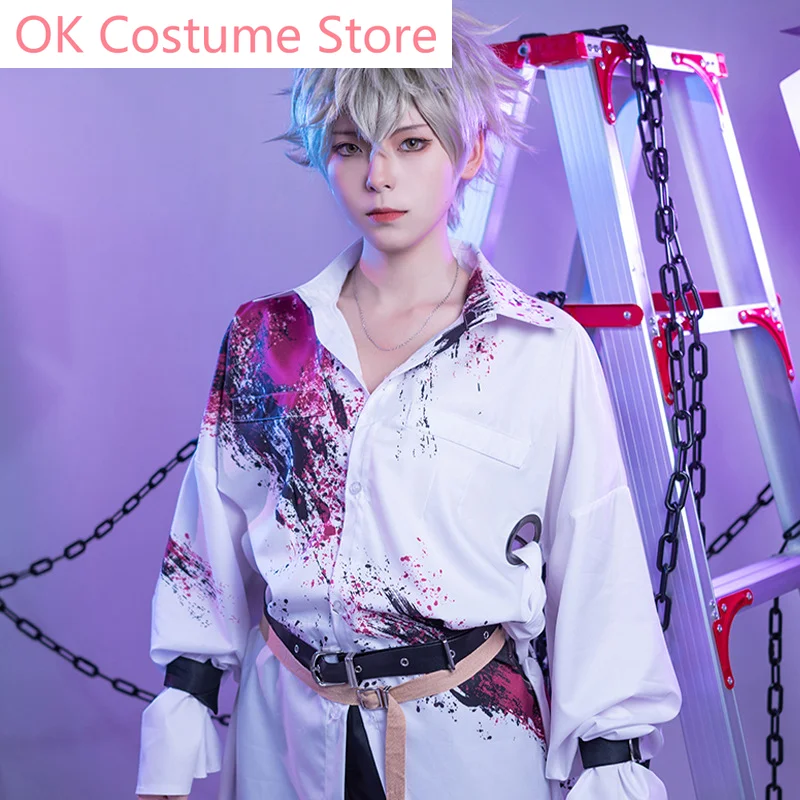 Game Ensemble Stars Sakuma Rei Cosplay Otogari Adonis Cosplay Costumes Men Male T-Shirt Pants Outfit Cos Set