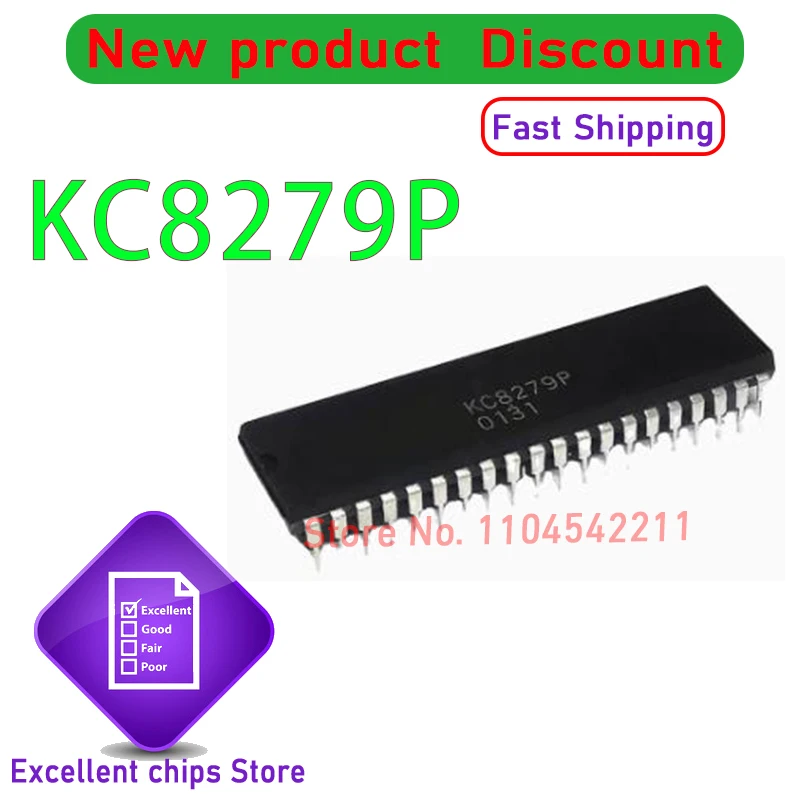 

50pcs/LOT KC8279 KC8279P 8279 DIP-40 New original stock
