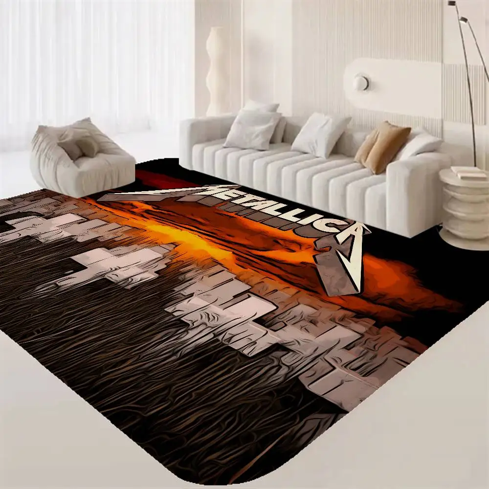 Rock M-Metallicas Bath Mat Kids Room Bedroom Decoration Balcony Anti-Slip Doormat Living Room Alfombra
