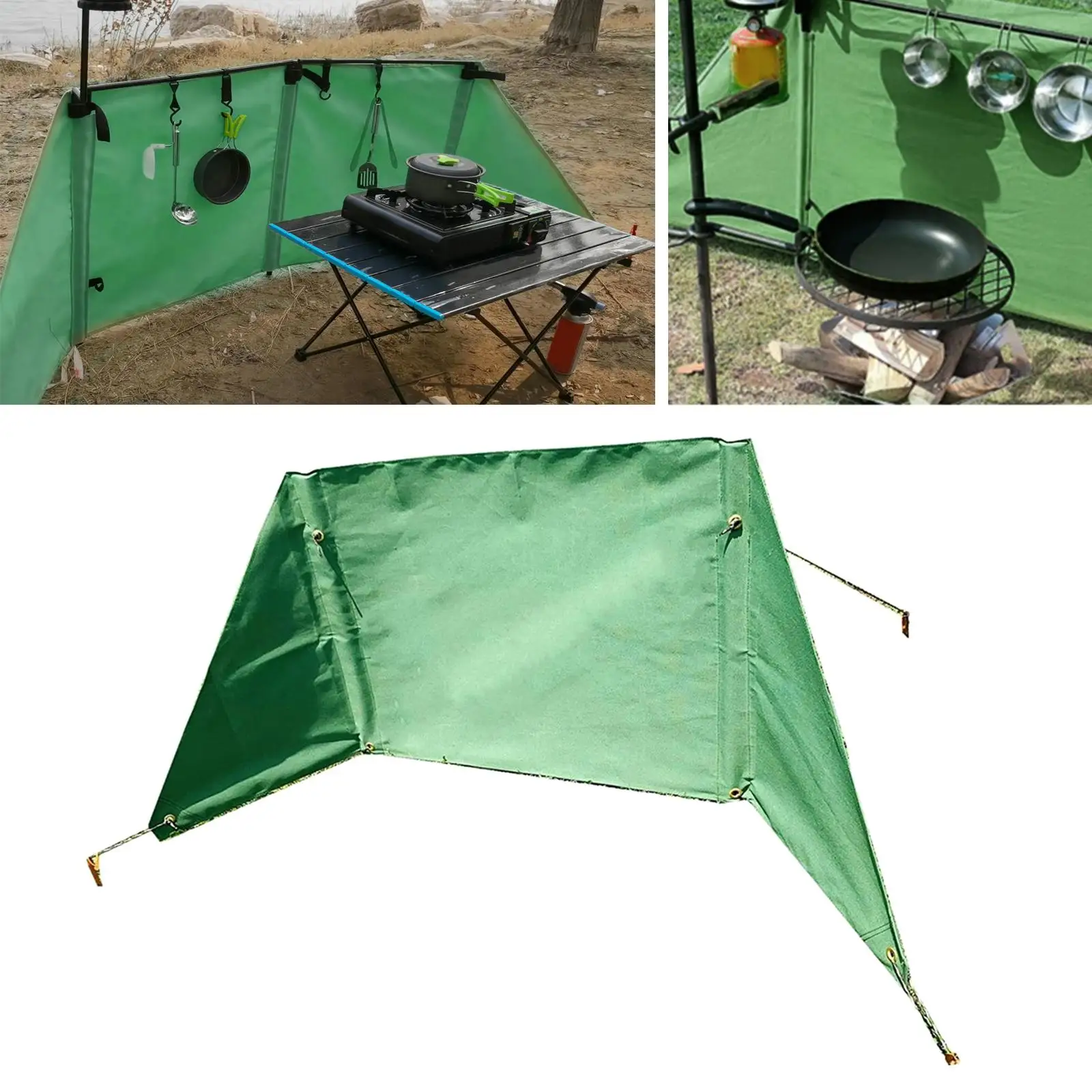 

Curtain Wind Screen Hiking Outdoor Backpacking Picnic Camping Wind