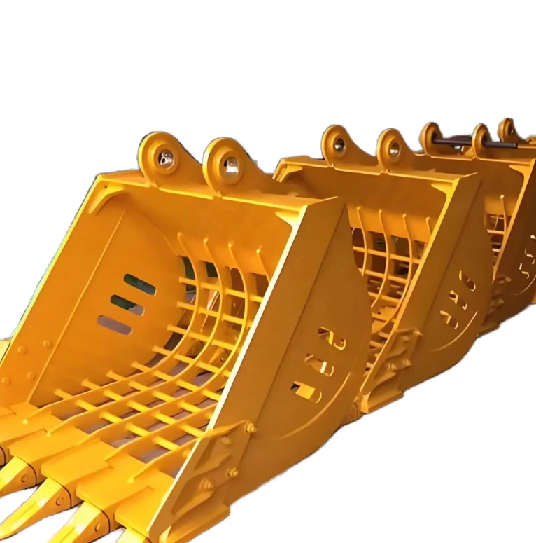 Customizable Construction Equipment Spare Parts Excavator Heavy  Rock Bucket