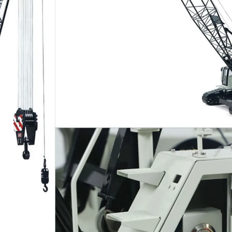 Metal 1/14 RC Hydraulic Crawler Crane C1200 RTR Remote Control Construction Vehicle Flysky PL18 LITE Radio Brushless Motor