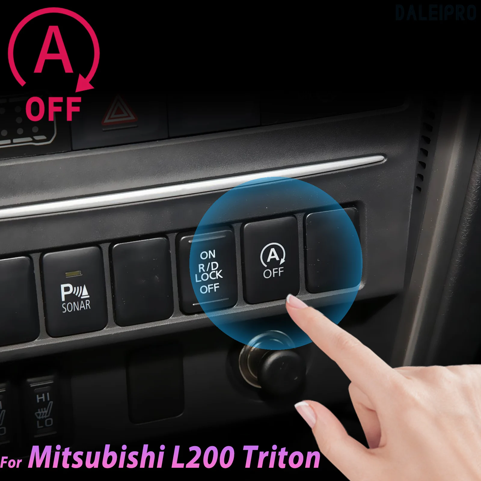 For Mitsubishi L200 Triton 2022-2026 Automatic Stop Start Engine System Disable Smart Shut Down Car Auto Start Stop Eliminator