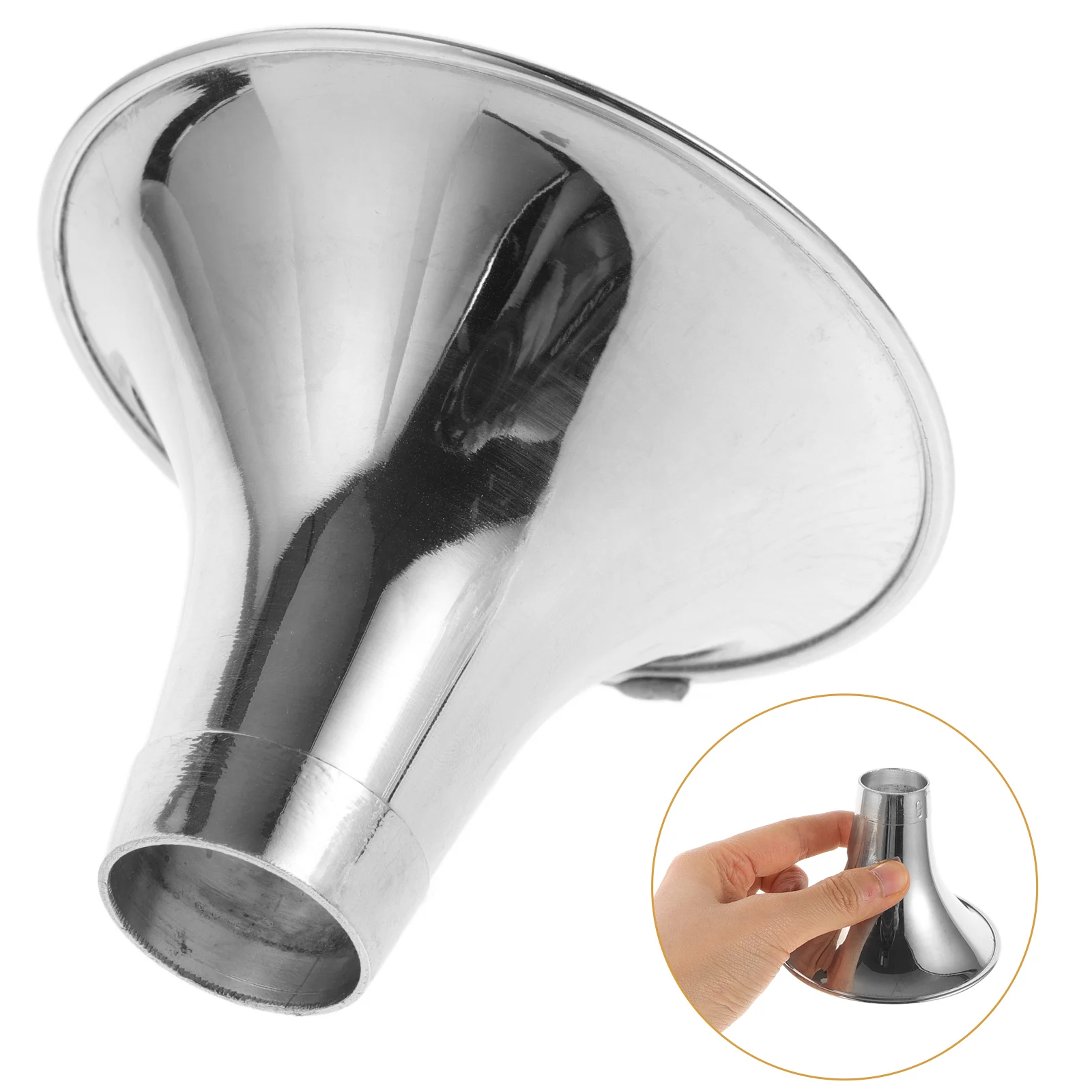 

Thickened Metal Suona Horn Accessory Professional Replacement Part Durable Polished Craftsmanship Reliable Instrument Component