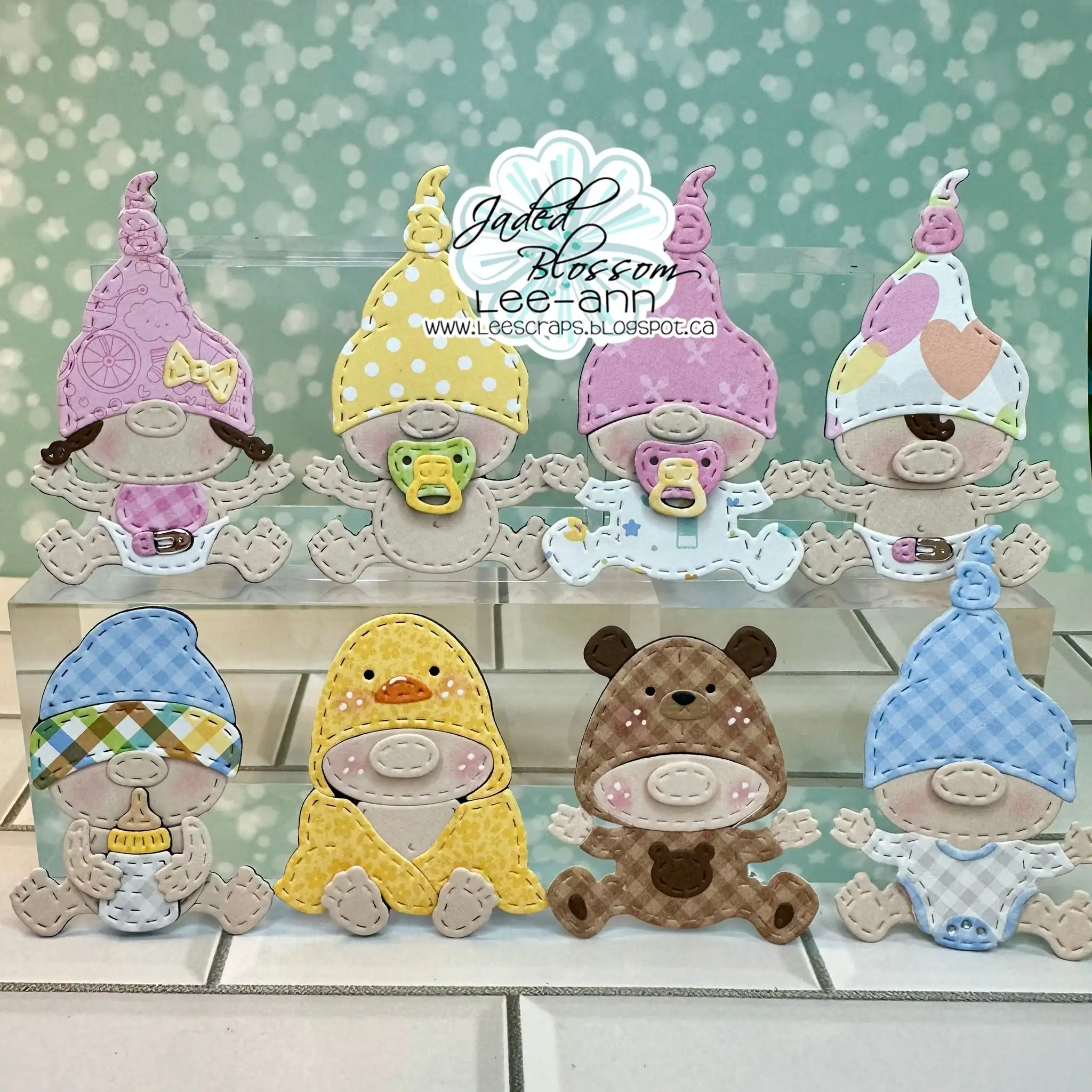 April 2026 Gnome Baby Add ons Metal Cutting Dies Clear Stamps Stencil for DIY Making Card Scrapbook Craft Template Decoration view 4