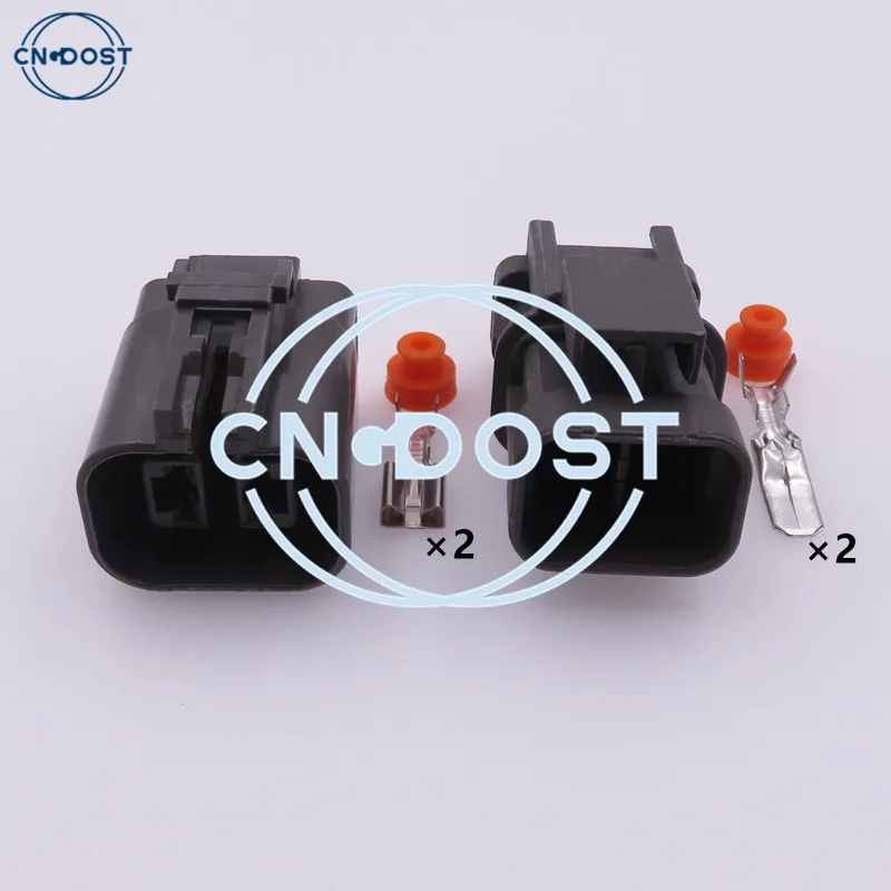 

1 Set 2 Pin 7223-6224-40 7122-6224-40 H20 AC Assembly Generator Car Heavy Current Socket MG-MG7 Air Cooler Plug Fan Connector