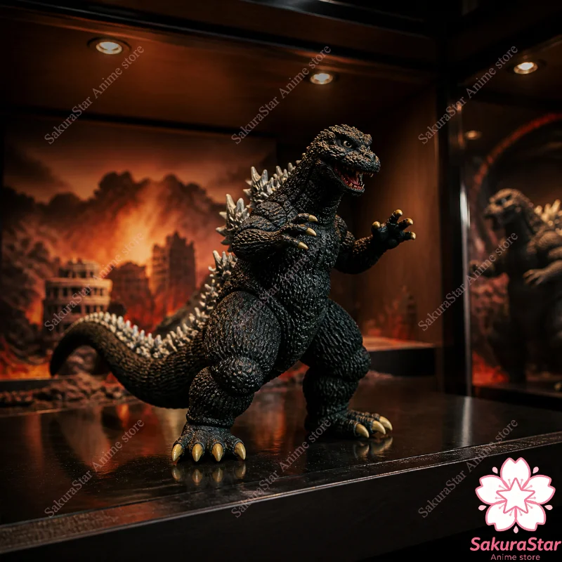 【In Stock】Bandai Original S.H.MonsterArts Godzilla 1972 Action Figure PVC & ABS Movable Model Godzilla vs Gigan Collectible Gift