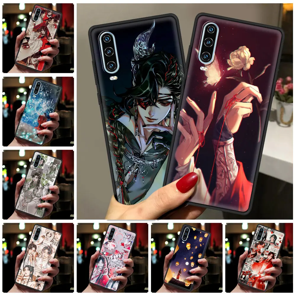 Heaven Official’s Blessing Anime Phone Case For Huawei P50 P40 P30 Lite E P20 Pro Y9 Y7 Y6 2019 P Smart 2021 Z Y6p Y7a Y9s Cover