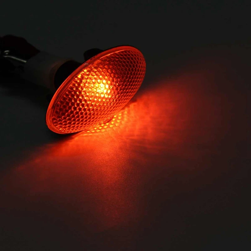 Dla Peugeot 206 407 607 ลwiatลo obrysowe boczne sygnaลu Repeater lampa kierunkowskaz 632574