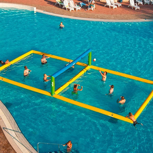 2026 Portable Water Sports PVC Volleyball Field Air Sealed Volleyball Court Inflatable Volleyball Pool Court