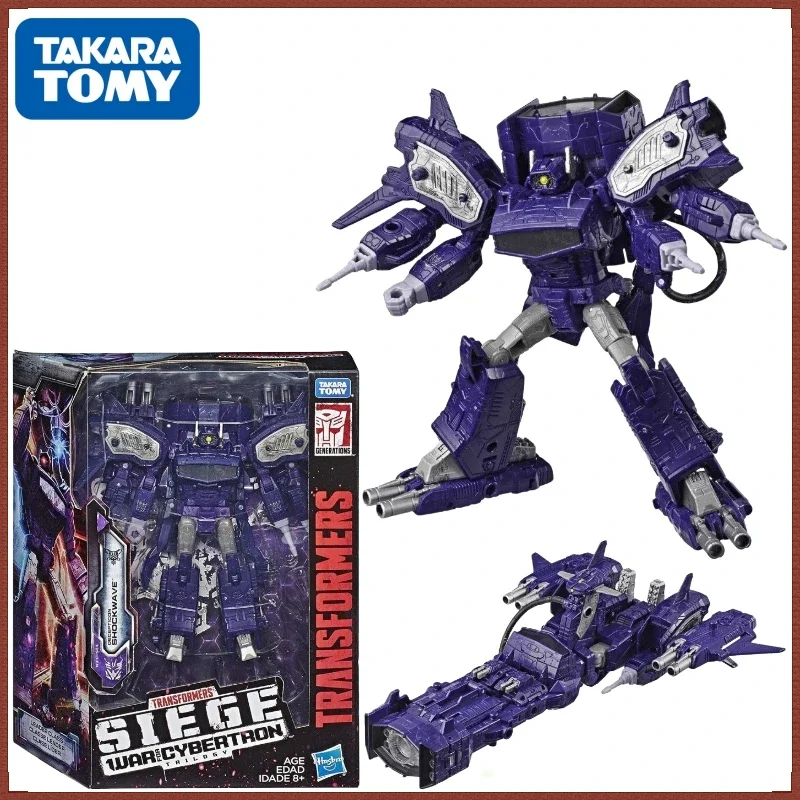 original Takara Tomy Transformers G Series WFC-S WFC-S14 Shockwave Collectible Figures Movable Building Block Toys Popular Gifts