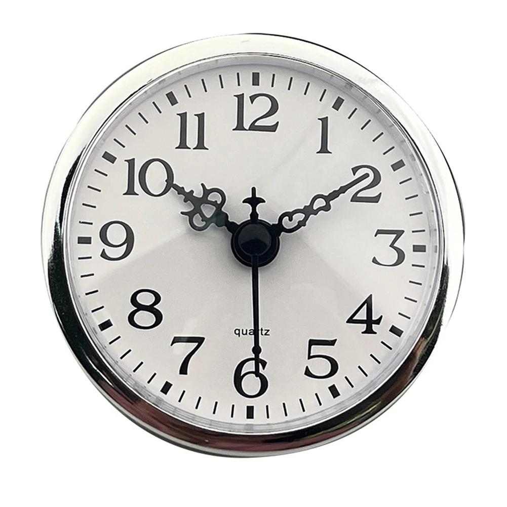 Replacement Clock Movement 80mm Quartz Powered By AA Battery Compatible With Multiple Clock Housing Types And Assembly Methods
