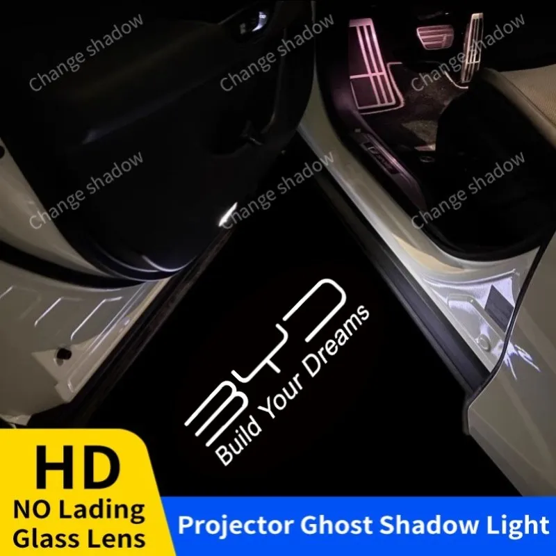 

2pcs HD LED Car Door Welcome Light Projector Light Ghost Shadow Atmosphere LightFor BYD ATTO3 YUAN PLUS Han Sealion 6 Song Plus